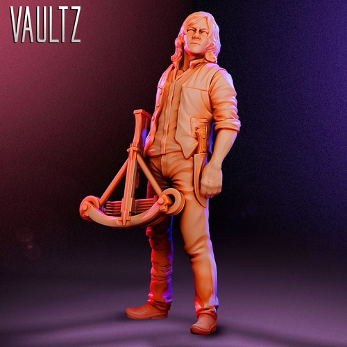 Zombies Survivor -  Daryl | D&D Sci-Fi | Walking Dead | Zombicide - Picture 1 of 2