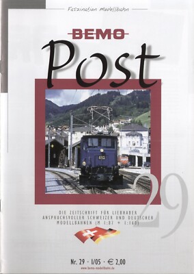 catalog BEMO POST No 29 I/2005 Spur HOm D aa