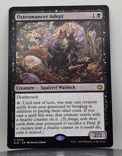 Osteomancer Adept - Bloomburrow - BLB - 103 - MTG - Picture 1 of 2