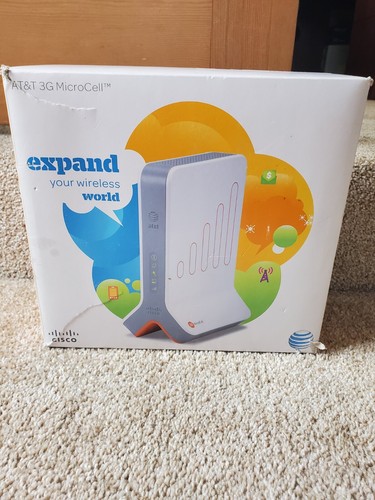 Tour amplificateur de signal de téléphone portable sans fil AT&T Cisco 3G MicroCell DPH153-AT NEUF A - Photo 1 sur 5