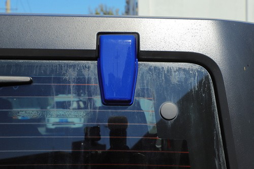 Blue Tailgate Window Glass Hinge Decor Cover Trim For Jeep Wrangler JK 2007-2017 - Picture 6 of 12