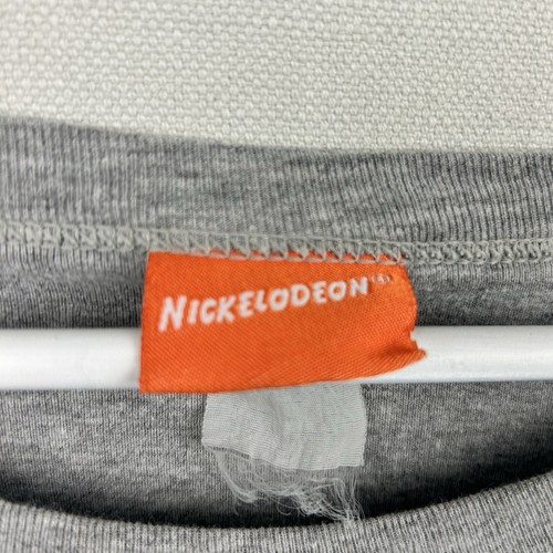 Nickelodeon Vintage SpongeBob Squarepants T Shirt Mens 3XL Grey Y2K Graphic - Picture 5 of 13