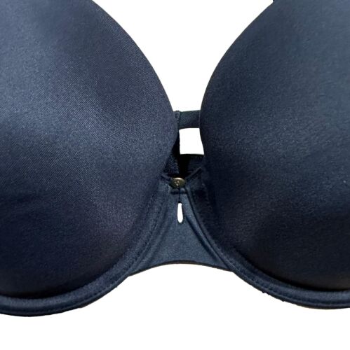 Women's Lightly Lined Semi-Demi Bra - Auden Black 38B - Picture 2 of 3