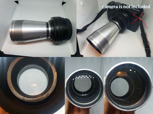 Custom Modified Projection lens 140mm + GFX adapter for Fuji 50S,50r,Fujifilm,GF - Picture 1 of 11