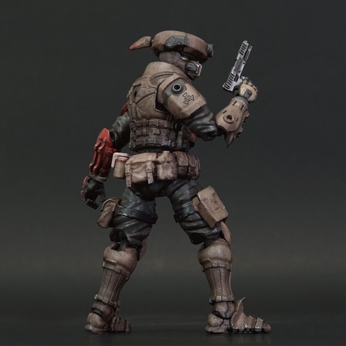 Acid Rain FAV-A108 Red Crow Ashigaru Figure - New In Stock - Picture 4 of 8