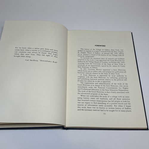 Romantic Suffern - New York by Saxby Penfold 1955 HC 1st Edition Rockland Co NY - Picture 5 of 13