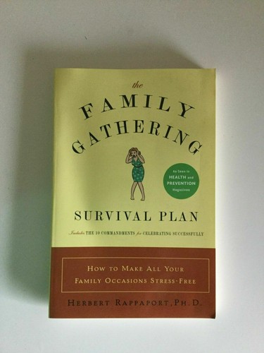 THE FAMILY GATHERING SURVIVAL PLAN HERBERT RAPPAPORT - SC - Picture 3 of 3