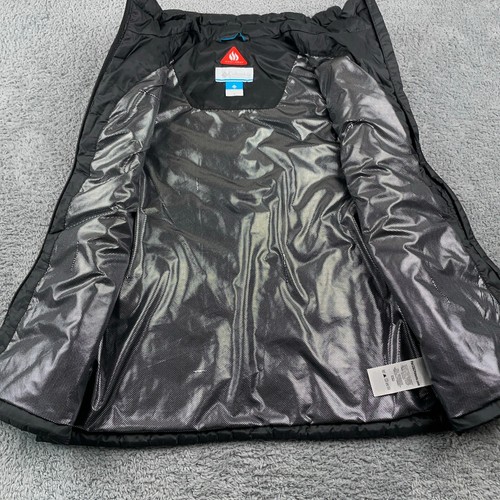 Columbia Vest Womens Medium Black Puffer Omni Heat Outdoor Packable Hiking - Picture 2 of 11