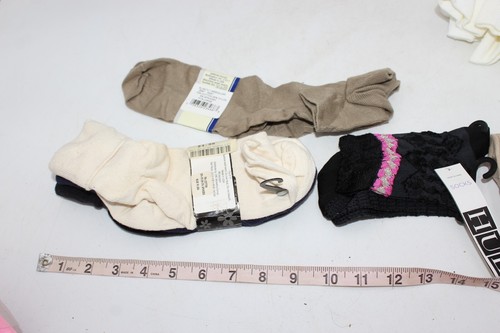 NWT Womens Hue Chinos Texture Socks Luster Rose Lot of 11 Pairs Jeffries Regale - Picture 13 of 14