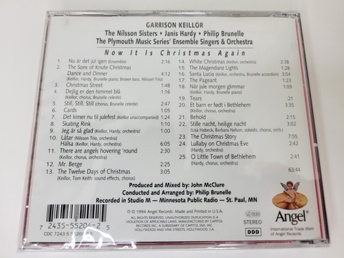 GARRISON KEILLOR - Now It Is Christmas Again - CD - *BRAND NEW/STILL SEALED* - Imagen 4 de 5