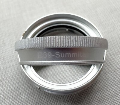 Adapterring wie SNHOO E39 Summitar Filter Gewinde Adapter