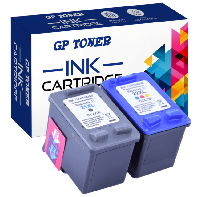 TINTE PATRONEN für HP 21XL 22 XL DESKJET F370 F375 F380 F2180 F2224 F2280 F4180 TINTE PATRONEN für HP 21XL 22 XL DESKJET F370 F375 F380 F2180 F2224 F2280 F4180