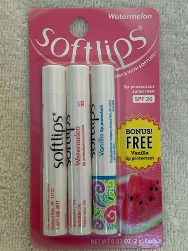 SOFTLIPS***sortiert***Aromatisierte Lippenbalsame~{{yOu chOOse}}~VOLLE GRÖSSEN~NEU~VERSIEGELT - Bild 54 von 225