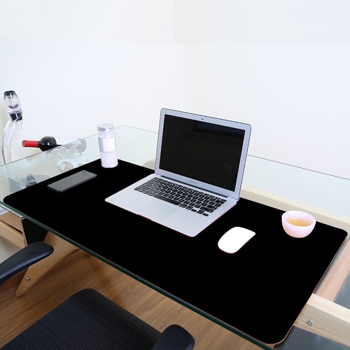 Doppelseitig PU Leder Mauspad Büro Computer Tastatur Schreibtisch Schutz Matte - Bild 21 von 24