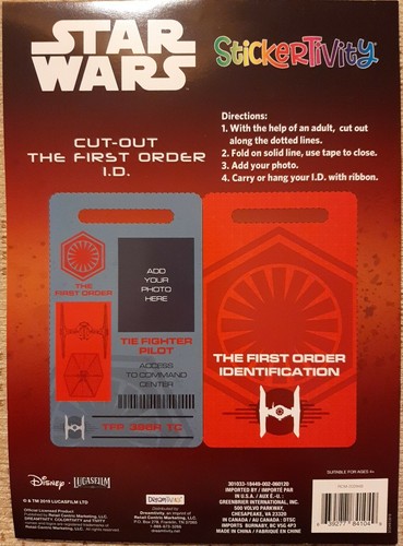 Disney - STAR WARS "RULE THE GALAXY" STICKERTIVITY COLORING & ACTIVITY BOOK - Picture 3 of 3