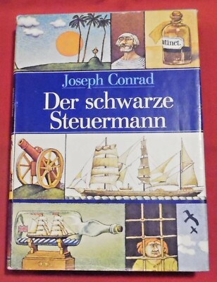 Der schwarze Steuermann , Joseph Conrad , Neues Leben , DDR , HC , 1984 , TOP