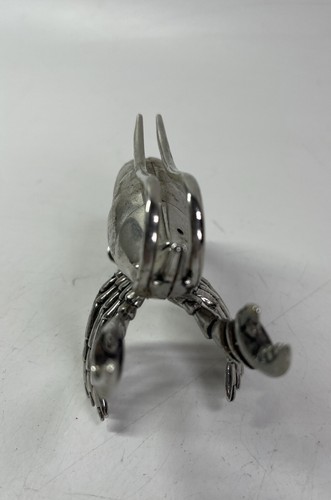 Mud Pie 4.5” Crome Plated Lobster Pepper Shaker Only - Picture 3 of 4