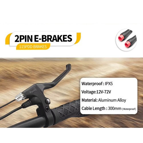 E-bike Controlador Onda Sinusoidal 24V 36V 48V 250W 750W 1000W Pantalla Frenos Lote HAU - Imagen 14 de 30