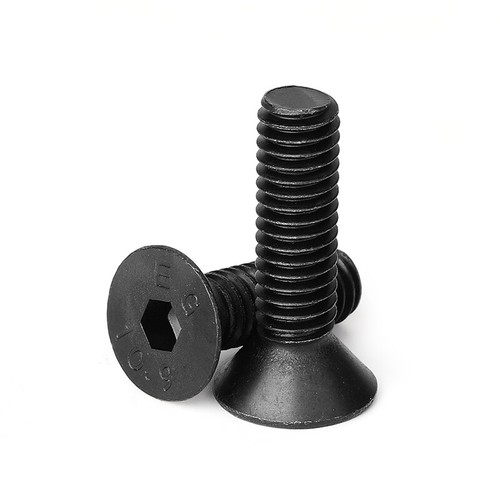 1/8" 5/32" 3/16" 1/4" 5/16" 3/8" Senkschrauben Innensechskant 10,9 Stahl - Bild 3 von 13