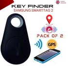 Lot de 2 pour Samsung Galaxy Smart Tag 2 Tracker GPS - Animaux, Vélo, Voiture, Enfants
