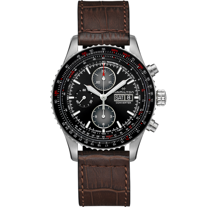 Hamilton Khaki Aviation Men's Black Watch - H76726530 for
