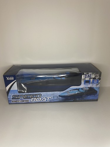 Speed Boat Kids Toy Green Black Blue Remote Control Racing - Picture 3 of 12