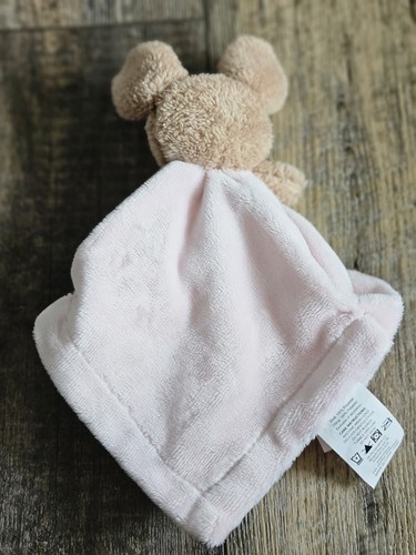 DAN DEE Bunny Rabbit Lovey Plush Pink Baby Security Blanket - Picture 2 of 6