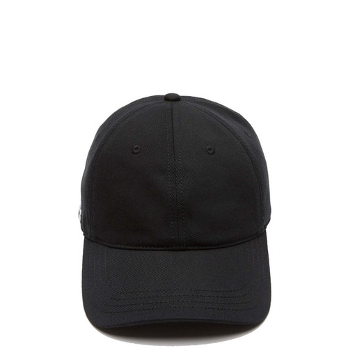 Lacoste Unisex Organic Cotton Twill Cap Black - Picture 2 of 4