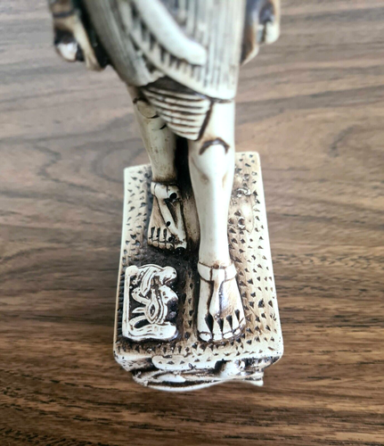 Unique Ancient Egyptian Statue of Thoth W/ Sacred Ibis Head - Handcrafted Marvel - Picture 14 of 15