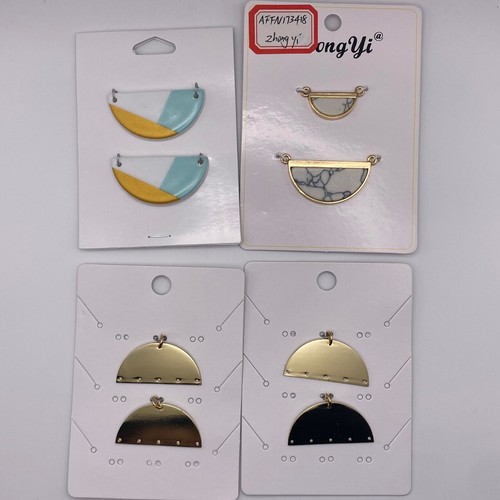 Schmuck Anhänger Schmuck Charms Halbkreis Design zum Selbermachen Schmuckherstellung - Bild 1 von 14