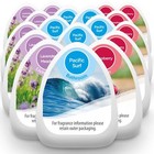 18 Mini Solid Gel Air Freshener 60g Bathroom Home Room Freshner Scent Fragrance