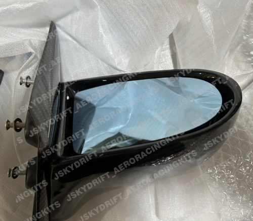 For Honda 94-01 Integra DC2 LHD Carbon Fiber Rear View Side Mirror Rearview 2pcs - Picture 11 of 11