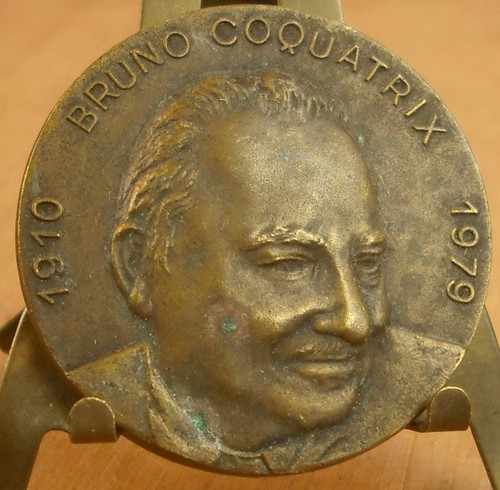 Médaille Bruno Coquatrix 1910-1979 Medal 勋章 Maire de Cabourg 1971-1979