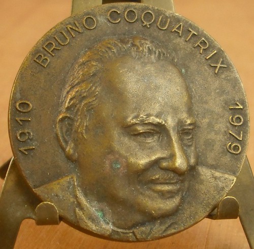 Médaille Bruno Coquatrix 1910-1979  Medal 勋章 Maire de Cabourg 1971-1979 - Photo 1/2