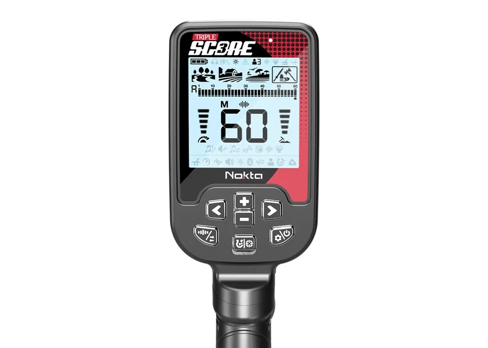 Nokta Score 3 Pro Pack Metal Detector 11000808 + Accupoint Pinpointer + Holster - Image 3 of 4