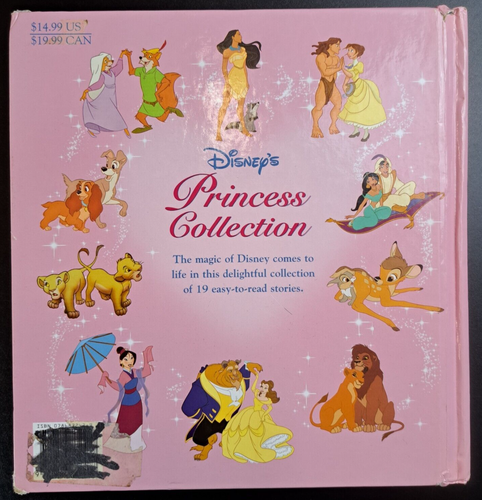 Disney's Princess Collection "Love And Friendship Stories" 1999 First Edition - Foto 2 di 23