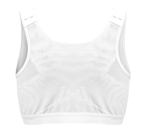 Women Posture Corrector Bra with Wireless Back Support & Front Closure, Small - Picture 8 of 11