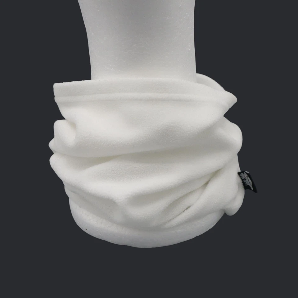 Vellón de piel de tortuga Snood niñas O/S blanco snowboard esquí montañas activo Foto 3 de 4