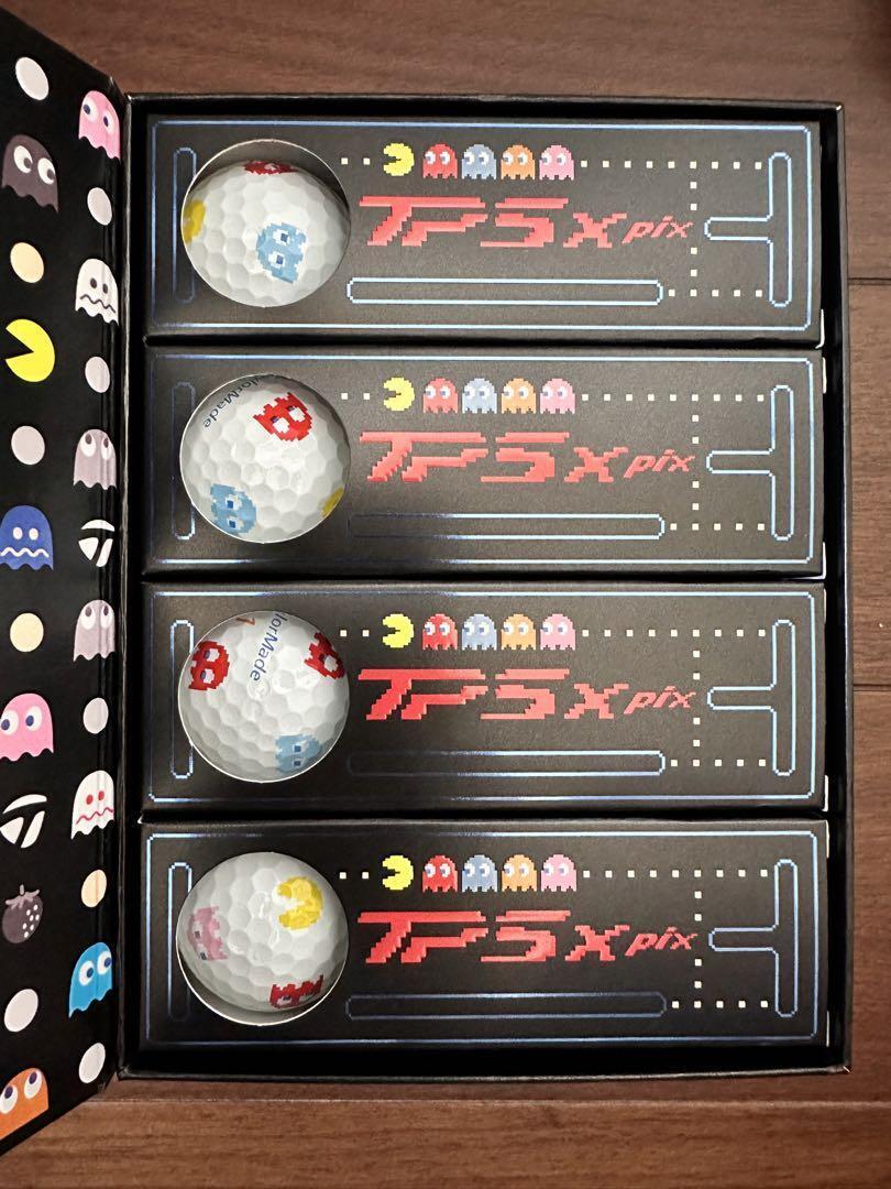 TaylorMade x PAC-MAN Collaboration TP5x Pix Limited Edition
