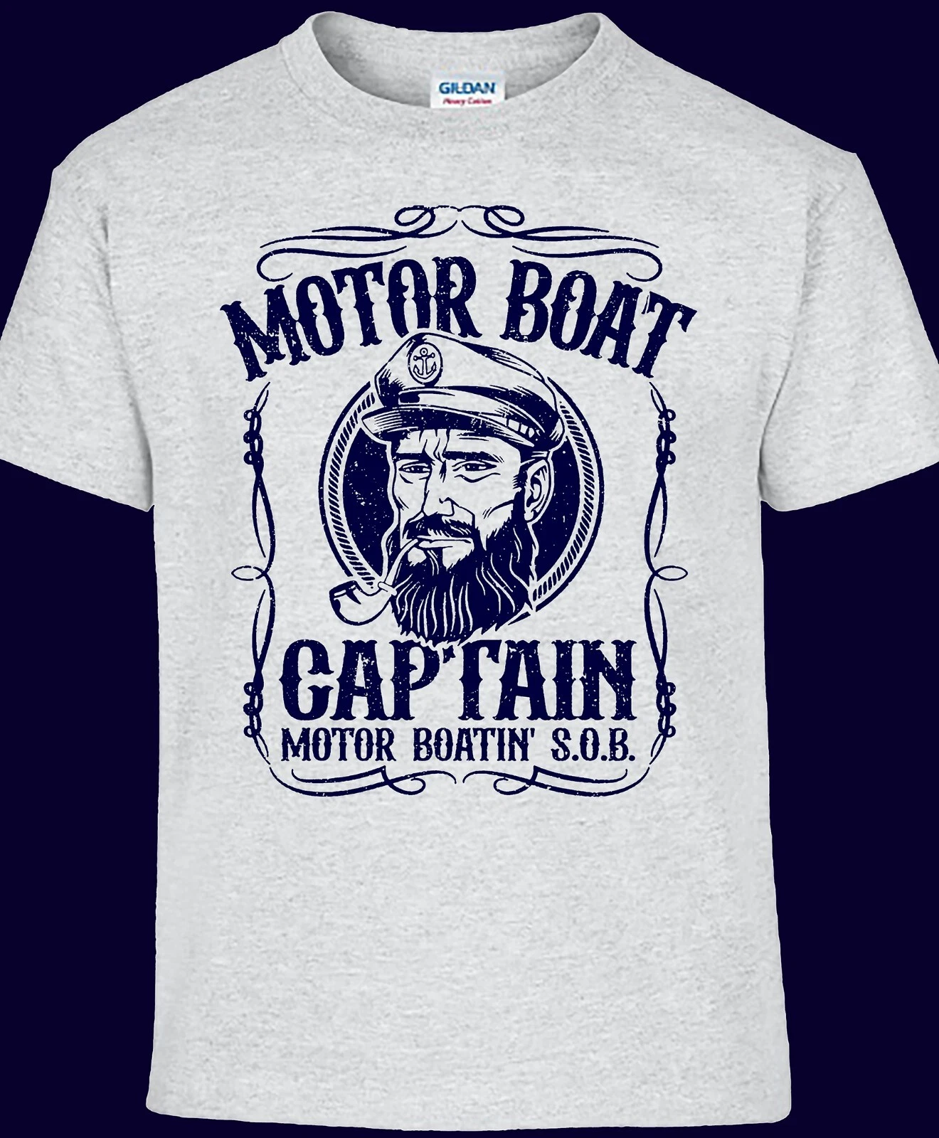Motor Boat Captain T-shirt