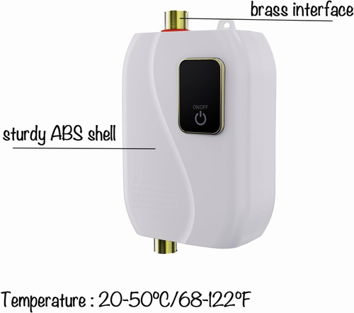 Calentador De Agua Para Ducha Electrico 110V Caliente Regadera 3 Temperatura New - Picture 3 of 12