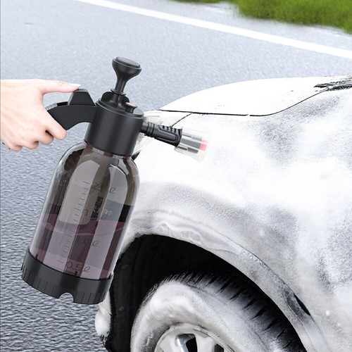 Car Wash Foam Sprayer Hand Pump Foam Generator Nozzle Wash Spray Bottle 2L OY - Picture 9 of 11