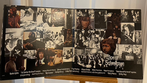 Harry Nilsson Son of Schmilsson Vinyl LP RCA LSP-4717 1st Press Poster Spaceman - Picture 4 of 9