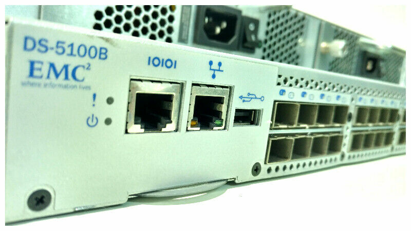 EMC Connectrix (DS-5100B) 24-Ports Rack-Mountable Switch for sale ...