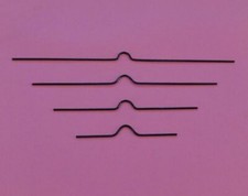 Calendar Hanger 250mm Pack of 100 - Black / White 