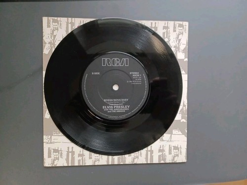 7" Vinyl ★★ Elvis Presley - Ain't That Loving You Baby/Bossa Nova Baby ★★ UK1987 - Bild 3 von 4