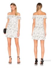 Alice + Olivia • Janelle Embroidered Silk Mini Dress • SZ 2 • Retail $368