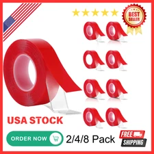 Acrylic Tape Clear Double Sided Strong Adhesive Mobile Phone Laptop LCD Screen