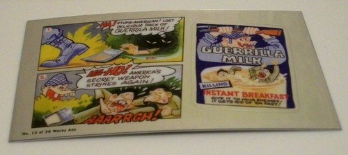 2013 Wacky Packages Chrome "WACKY ADS" -PICK-A-SINGLE- COMPLETE YOUR SET! NM - Imagen 15 de 38