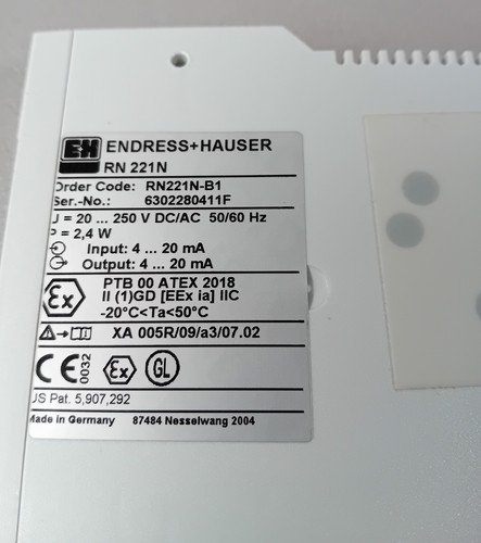 Endress Hauser RN221N-B1 NEU OVP Siegel offen - Picture 4 of 4